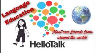 One of the apps I use to learn Korean: Hellotalk