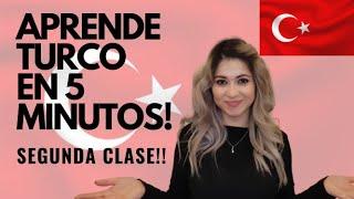 APRENDER TURCO EN 5 MIN | CLASES DE TURCO!!!