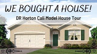 BRAND NEW CONSTRUCTION DR HORTON CALI MODEL HOUSE TOUR!