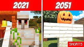 تطور الايرون قولم في لعبة ماين كرافت (Iron Golem) #shorts #Evolution #Minecraft