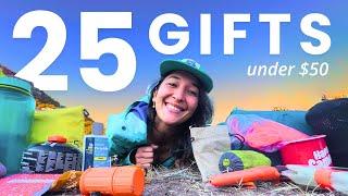 Great Camping Gifts Under $50  (outdoors + backpacking)