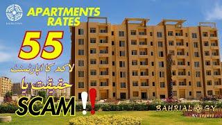 Bahria Apartment 55 Lacs Reality or SCAM! || Bahrialogy By Ghumro || Bahria Town Karachi #btkupdates