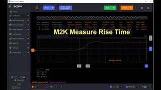 More ADALM2000 (M2K) High SpeedTesting: Measure Rise Time of Raspberry Pi Zero & Compare with Scope