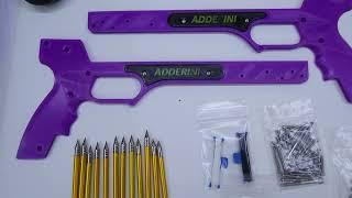 First Video - Adderini Slingbow Pistol  - maker-kits.com