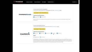 TrainerDay - More options for sending workouts to Garmin and TrainingPeaks