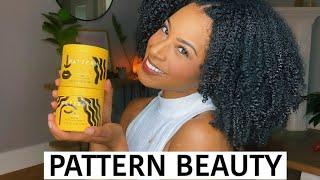 WASH N GO using PATTERN BEAUTY products| TYPE 4 natural hair