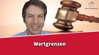 Wertgrenzen in der Zwangsversteigerung - Was bedeuten sie? | Rechtsanwalt Dr. Achim Zimmermann