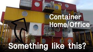 A look at Container Homes/Offices in Ghana with Ishmael Lamptey  | KhoPhi Podcasts s01ep02