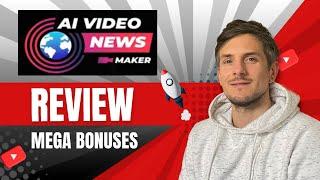 AI Video News Maker Review + 4 Bonuses To Make It Work FASTER!