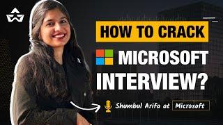 How to crack MICROSOFT INTERVIEW ft. @Shumbul | Microsoft Interview Experience | @BosscoderAcademy