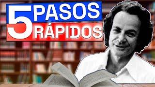 Cómo ESTUDIAR MEJOR con la Técnica FEYNMAN ► ¡5 PASOS! (con ejemplos)