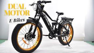 Best Dual Motor E-Bikes 2024 [AWD, Fast, Long Range]