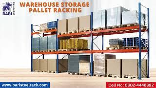 Warehouse Racking System | Total Storage Solution | Pallet Racks | Racks in Pakistan | 0302-4448392