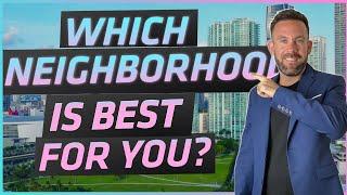 Brickell VS Edgewater VS Downtown MIAMI | Miami Best Neighborhoods (2022)