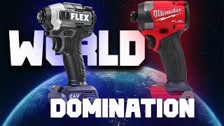 Did FLEX Tools Just De-throne Milwaukee Tool for world's best impact driver!