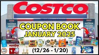  JANUARY 2025 Costco Coupon Book Grocery Preview (12/26 - 1/20)TP, Tide, Guac, Orgain, SPAM!