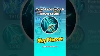 Things You Should Know About Sky Piercer | MLBB Item Guide