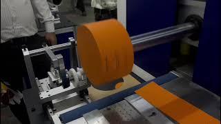 Round box making machine