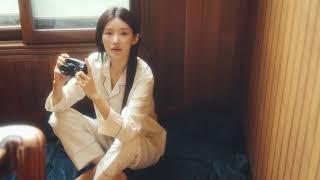 DOSSY 2023 F/W Essential Slik-fit Set (Ivory) Pajamas 도씨 잠옷 파자마 홈웨어