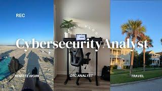 Cyber Security Day in the Life Work Vlog | Remote GRC Cybersecurity Analyst Vlog 2024