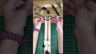 New Paracord Survival Bracelet 2024: DIY Tutorial, Features, and Why Every Prepper Needs One #shorts