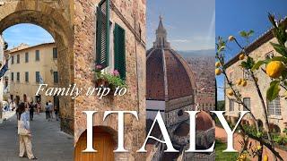 Italy vlog 낭만 그자체 이탈리아 가족여행 I 피렌체에서 토스카나를 거쳐 로마까지아그리투리스모 라 소바나 I 피엔차 I 몬테풀치아노 I 로마 바티칸 투어