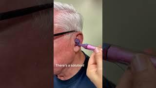 The Completely In Canal Hearing Aid Is Close To Invisible! #oddlysatisfying #rochesterny #audiology