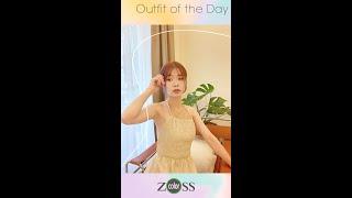 #ZOSS Outfit of the Day_海島穿搭風x歐美盤髮造型