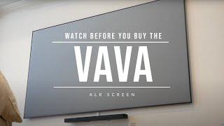 Deciding to purchase an ALR projector screen? Let's look at VAVA!