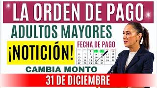 ADULTOS MAYORES ORDEN DE PAGO FECHA Y AUMENTO DE LA PENSION