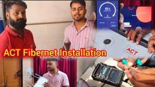 Act Fibernet Installation | Plans & Detailed Review After using It for first | Act Fibernet Speed