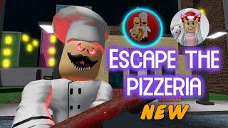 Escape the pizzeria(SCARY OBBY 🩸) Roblox Obby Gameplay Walkthrough No Death Speedrun [4K]