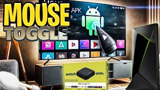 How to add a Mouse Toggle on Nvidia Shield, Onn Box, Android TV