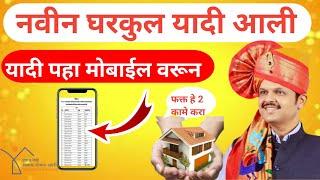 घरकुल यादी कशी बघायची|Gharkul Yojana 2025