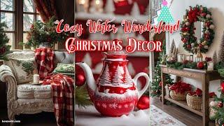 Transform Your Home Into a Cozy Winter Wonderland: Cozy Timeless Christmas Decor Ideas