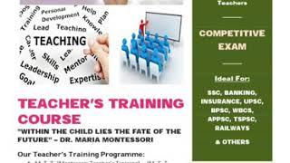 Teacher's training Course and abacus and kinder garden school..  Blossom buds School