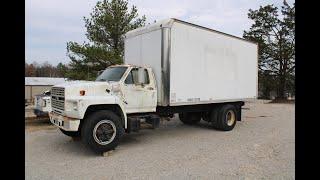 1989 Ford F-700 Box Truck Online at Tays Realty & Auction, LLC