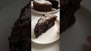 Amazing Flourless Double Chocolate Coconut Cake  #chocolate #coconut #glutenfree #foodshorts