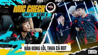 MIC CHECK| CYRUS đã căng: Đấm cả bố BRU nhưng lại thua "bot" VAMOS  #tiepluaffws