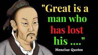 GREAT Mencius Quotes To Know Young Before Old Age| Quotes about Life Lessons | Motivational Quotes