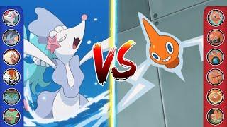 Pokemon Battle Theme: Starters Vs Rotom (All Rotoms)