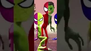 Green Alien Dance | El Chombo - Dame Tu Cosita feat. Cutty Ranks - Yeşil Uzaylı Dansı #shorts