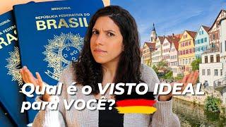 TUDO sobre VISTOS para MORAR na ALEMANHA  | Visto de Trabalho, Estudante, Voluntariado & mais