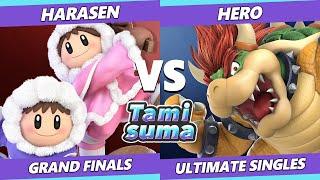 TAMISUMA 188 GRAND FINALS - Harasen (Ice Climbers) Vs. Hero (Bowser) Smash Ultimate SSBU