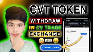 How to Create Cv Trade Exchange Account & Withdraw Cvt Token || #ahmadearningcenter