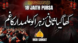 Kha Gaya Sani e Zahra Ko Alamdar Ka Gham | Manchester Sangat