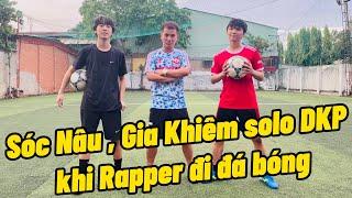 Đỗ Kim Phúc trầm trồ khi xem Sóc Nâu và Gia Khiêm đá bóng skills 5 sao và Trổ tài Rap Bóng Đá