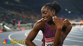 Brown leads American 1-2 in stellar Rome Diamond League showing | NBC Sports