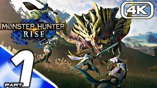 MONSTER HUNTER RISE PC Gameplay Walkthrough Part 1 - Prologue (Full Game) 4K 60FPS Max Settings