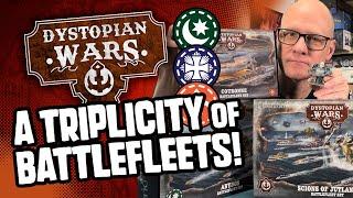 Jutland, Abydos, Couronne - 3 New DYSTOPIAN WARS Battlefleets!